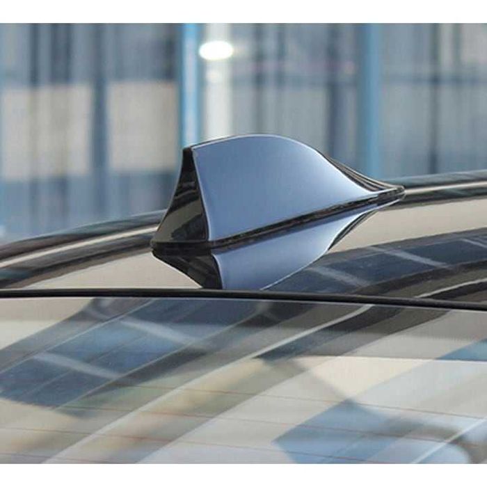 Antena auto, coada de rechin, cu functie de antena radio FM,negru,nouă