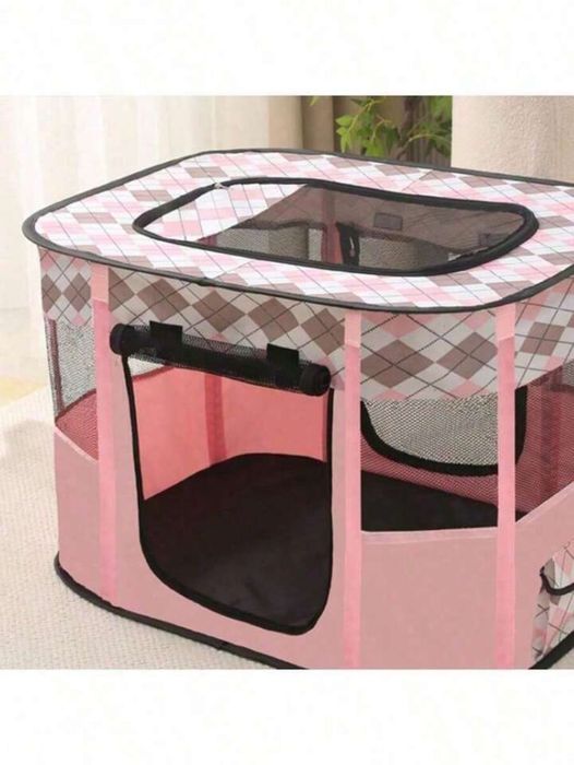 Сгъваема/преносима кошара  за куче/котка