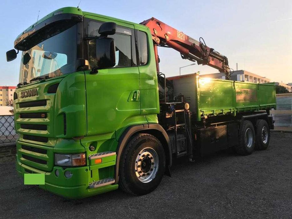 Scania  R480    macara HMF 1820