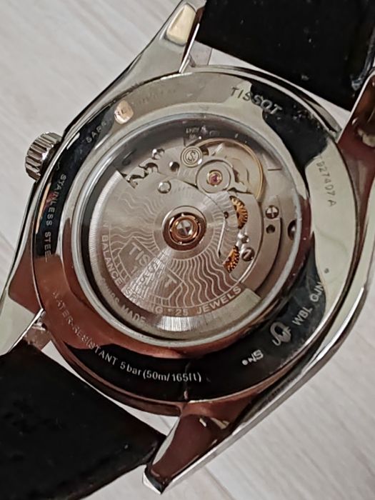 Ceas Tissot Gentleman Automatic Aur Oțel Acte-Cutie Garanție!