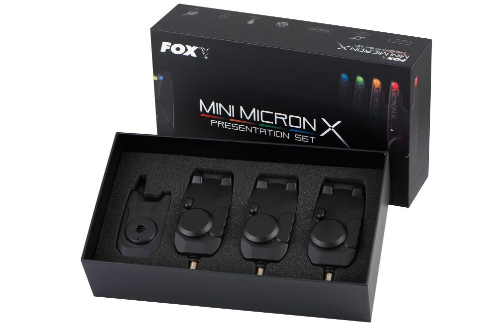 Намаление! Сигнализатори FOX Mini Micron X 3 rod set - 3+1
