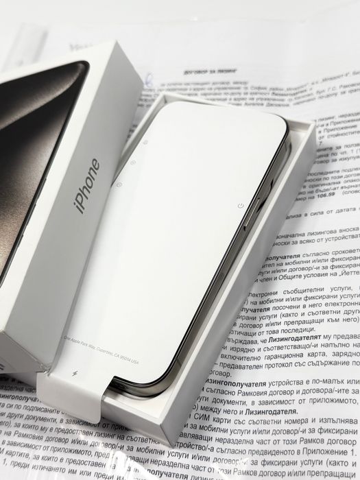 ГАРАНЦИЯ Apple iPhone 15 Pro 128GB 86%BH - Natural Titanium