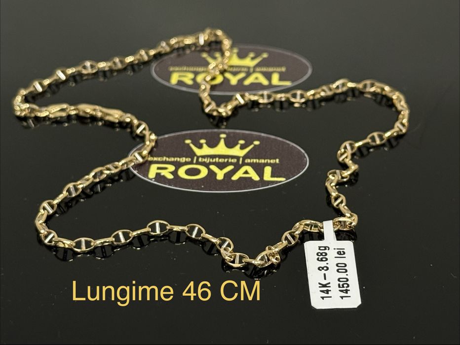 Bijuteria ROYAL : Lant AUR 14K / 3.68 GR