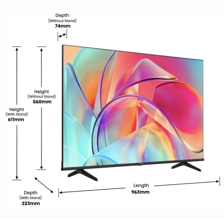 Hisense QLED 4K 108cm