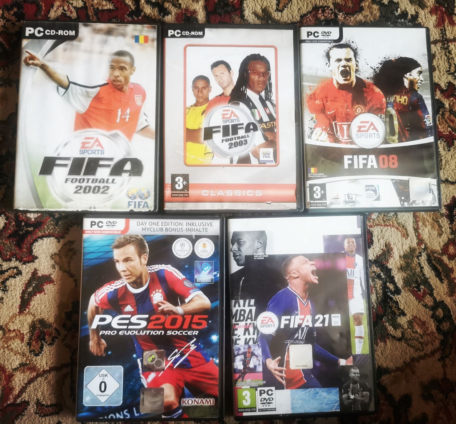 Fifa 2002 PC / Fifa 2003 PC PES Fifa 2021