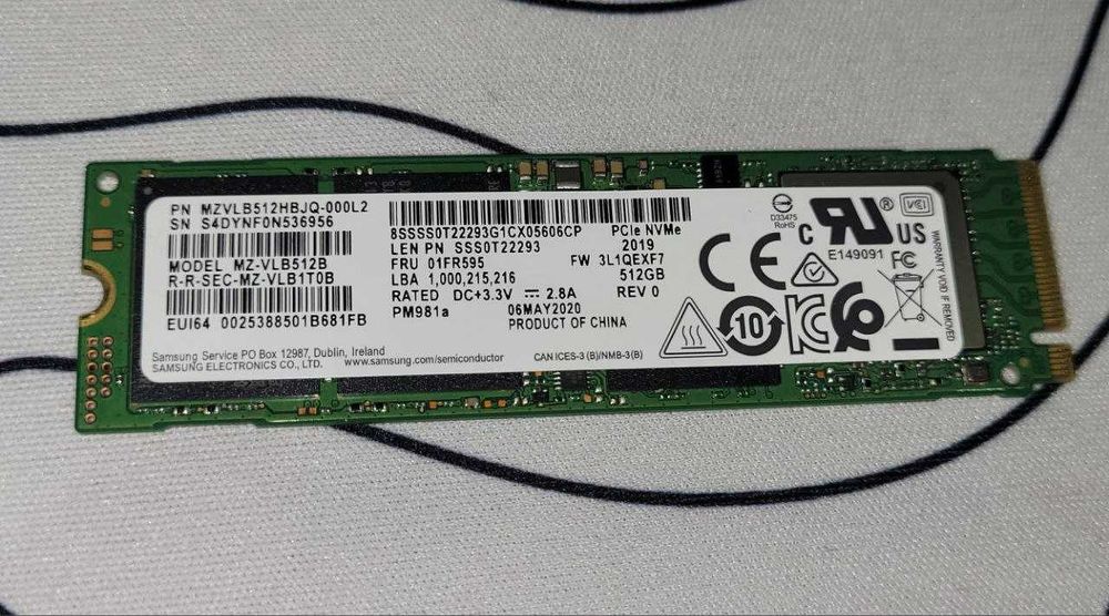 SSD Samsung 512gb