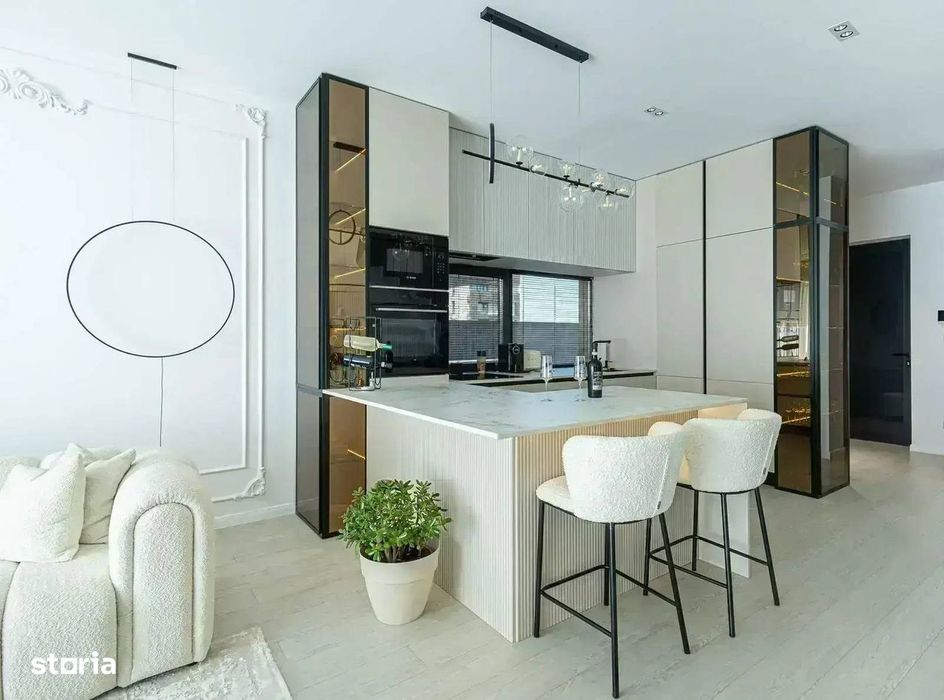 Living 28 mp, incalzire pardoseala, bloc nou LUX!