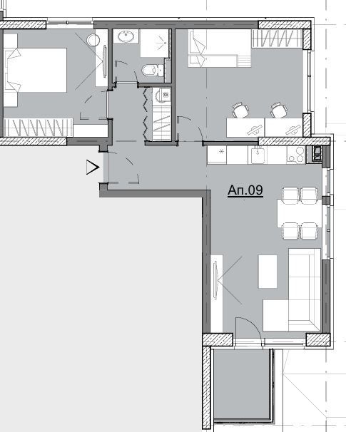 Продава се Двустаен апартамент в София, Малинова долина - 57 кв.м за 2390 €/кв.м - Снимка #2
