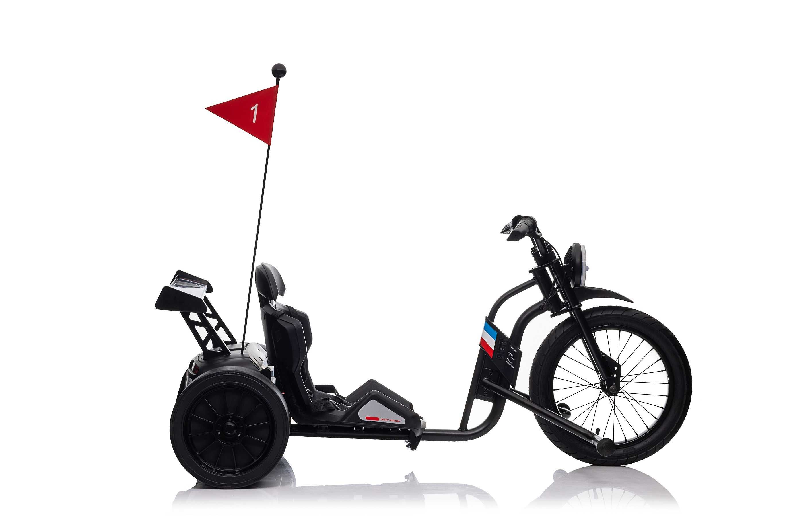 Motocicleta electrica Kinderauto BJSX2338  2x 250W, 24V 10Ah #black