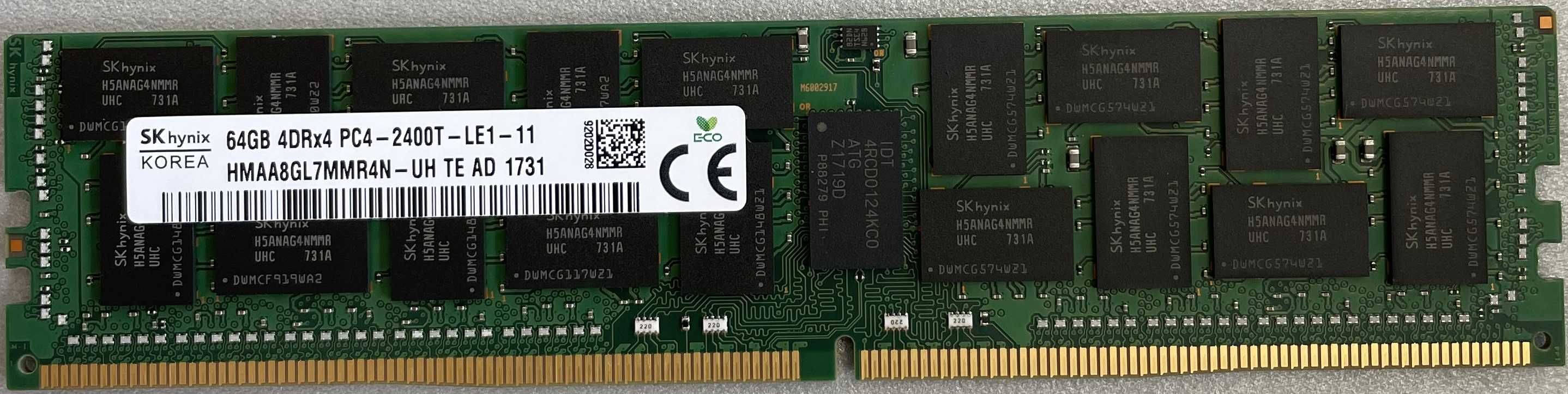 RAM ECC DDR4 8gb 32gb 64gb 2133MHz 2400MHz 2666MHz
