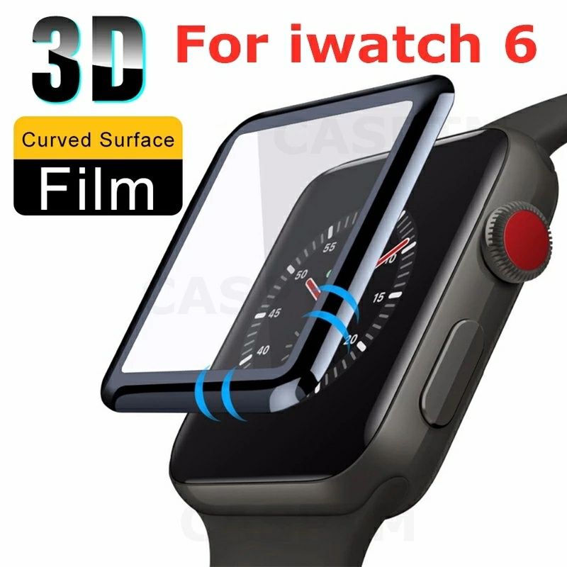 3D Протектор за Apple Watch iWatch 4 5 6 SE 40mm 44mm / Nano