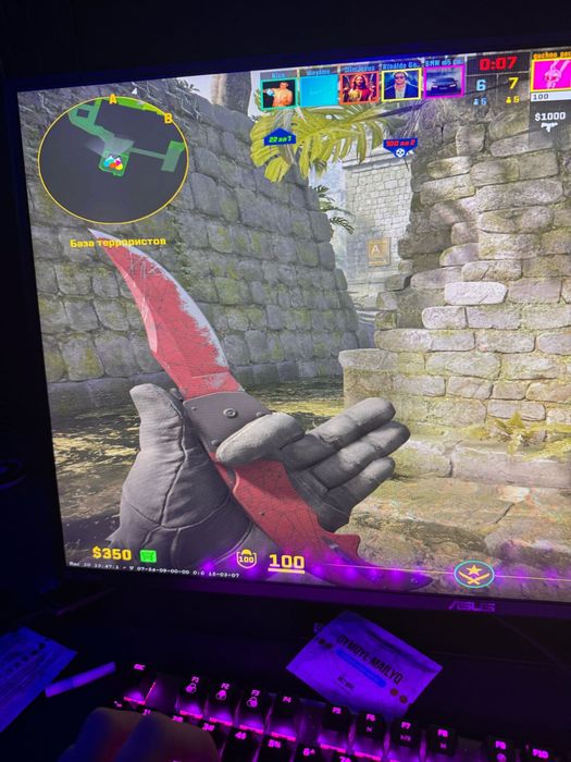 Продам Акк Стим Ксго Нож Фальшион + Прайм