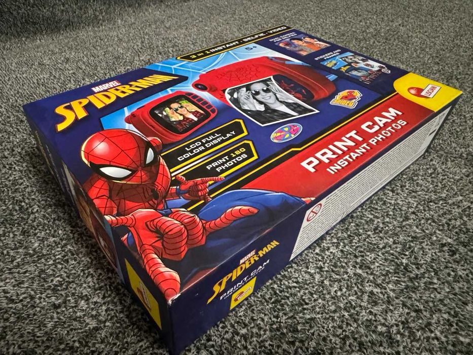 CameraFoto Copii / Functie de Printare / Lisciani SpiderMan / Sigilata