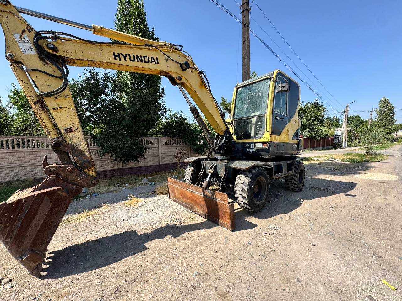Продается Экскаватор HYUNDAI ROBEX 55W (СРОЧНО) Hyundai ekskavator 55W