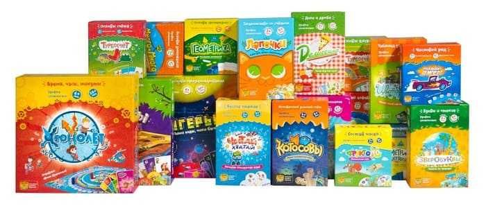 идеальный подарок детям: обучающие настольные игры. Обучение+Игра