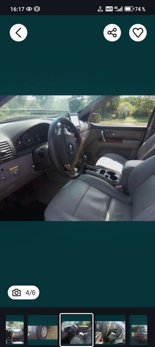 Kia sorento impecabila cu gpl