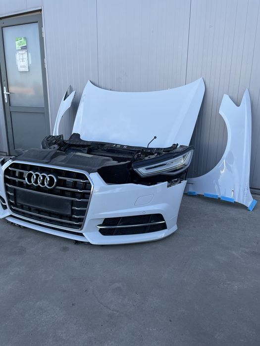 Bot complet fata completa Audi A6 C7 capota bara fata trager aripa