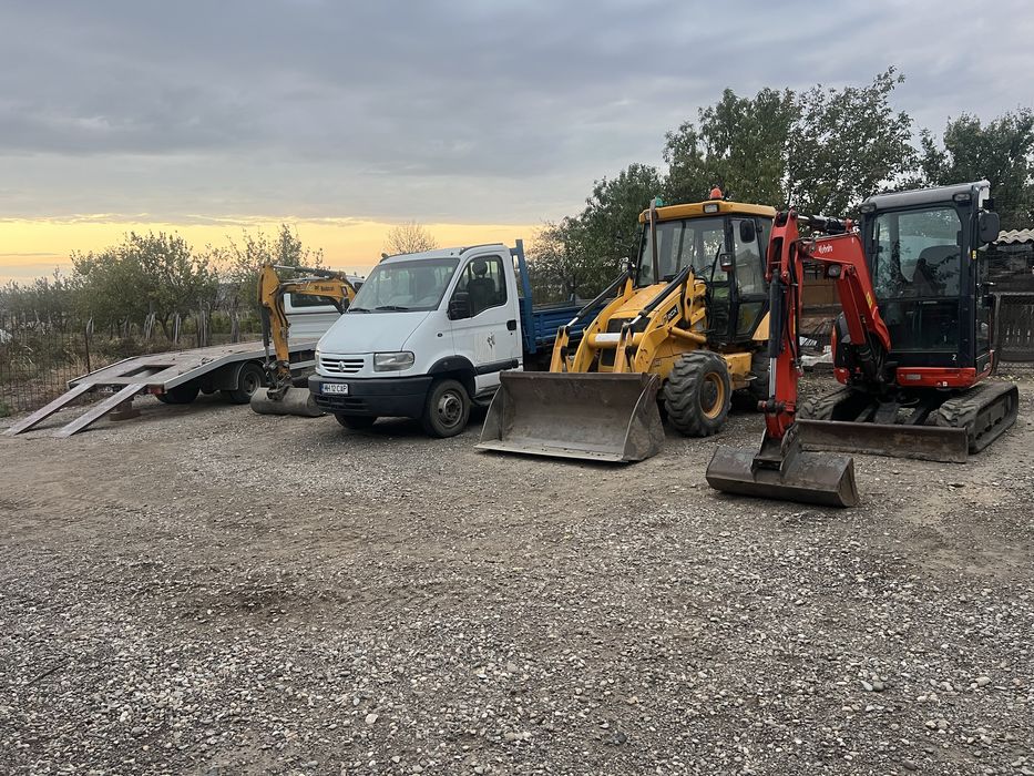 Inchiriez miniexcavator, excavator