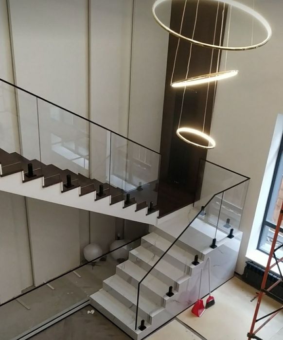 Перила стеклянные