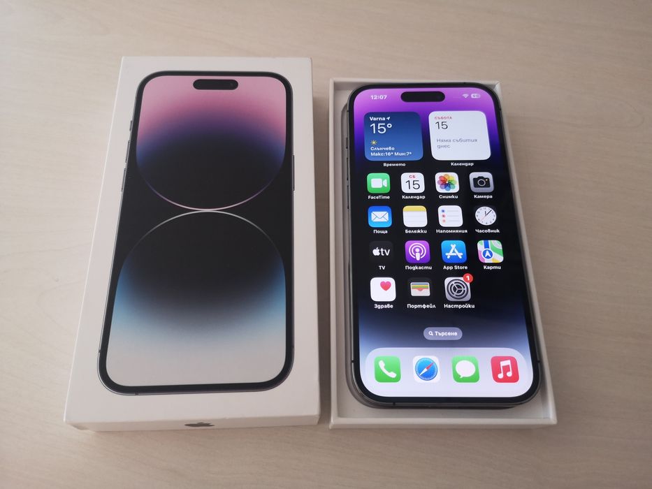 Iphone 14 pro Purple /100 %Battery health