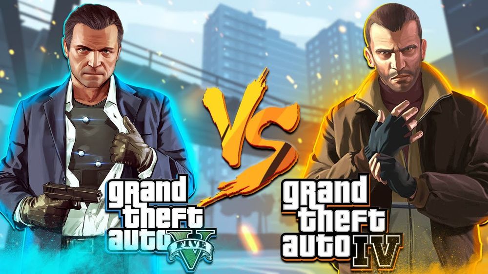 Игра GTA IV и GTA V для компьютер и ноутбков.
