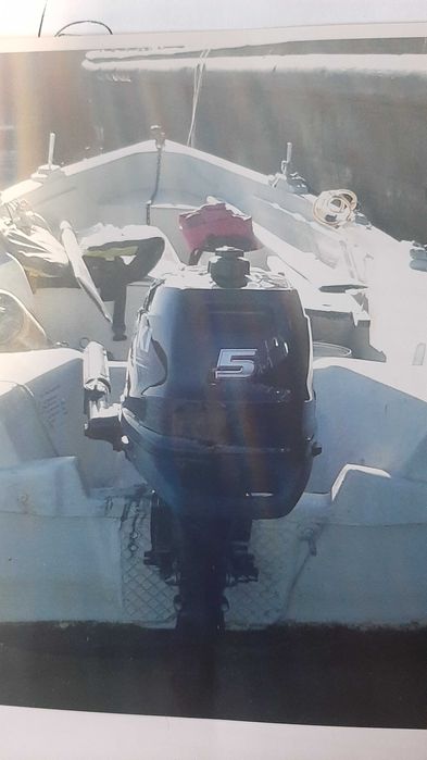 Barcă înmatriculată cu motor