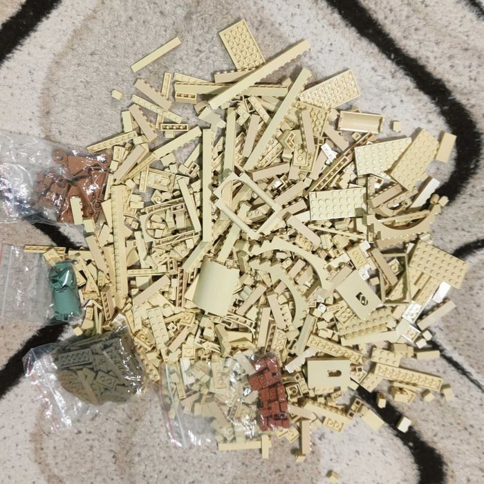 Конструктор на части, тип лего 1кг.