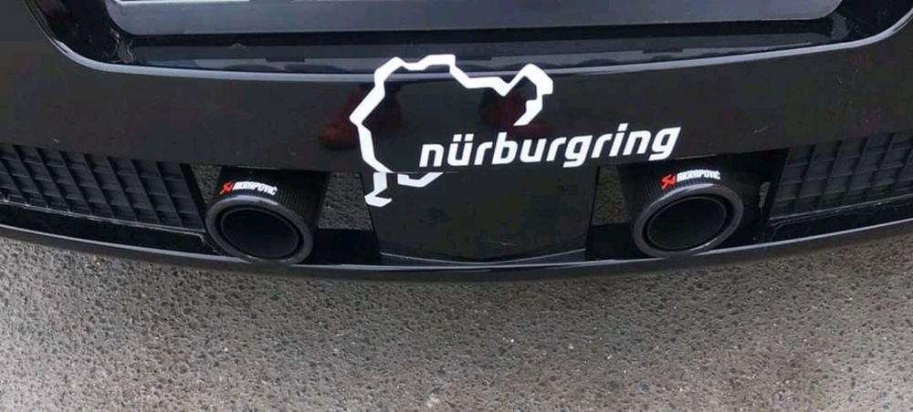 ИСТИНСКИ КАРБОН! Лак акрапович Спортни накрайници гърне AkrapovicM3 M5