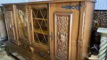 Mobilier din Lemn Masiv Sculpturi Vintage Antic