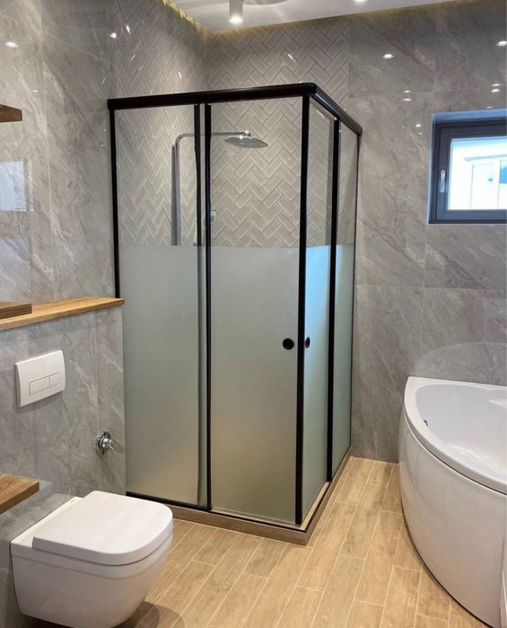 Душевые кабины, ванные шторки, Loft перегородки по вашим размерам