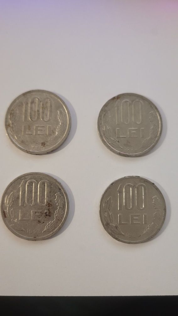 Monede 100 Lei Anii 1993 si 1994 Mihai Viteazul