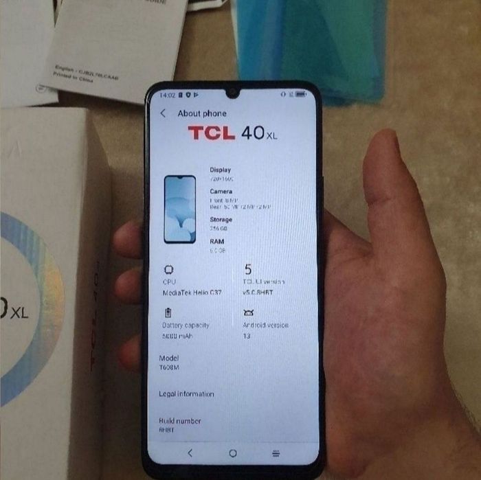 Srochna sotiladi TCL 40XL 6/256GB Orginal Xolati ideal yengide turibdi