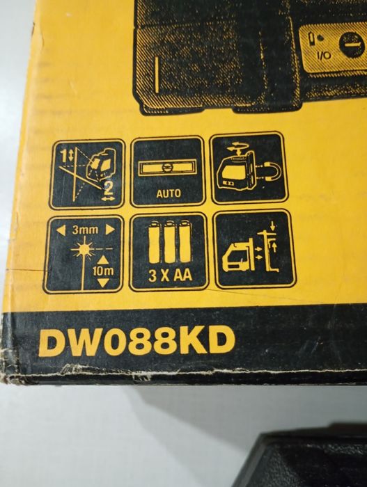 Dewalt set nivele DW088KD