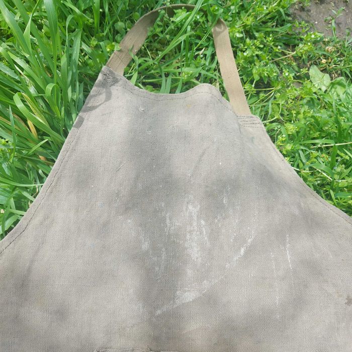 Бризентова чанта и престилка