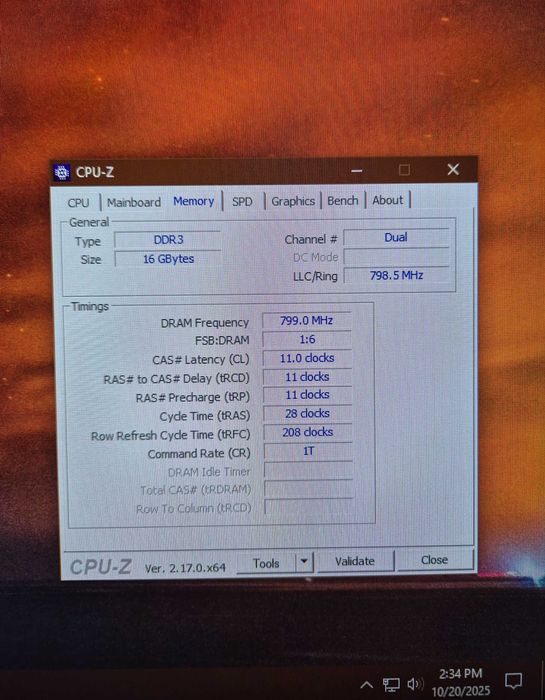 Memorii RAM GSKILL 16GB DDR3 1600MHZ CL11