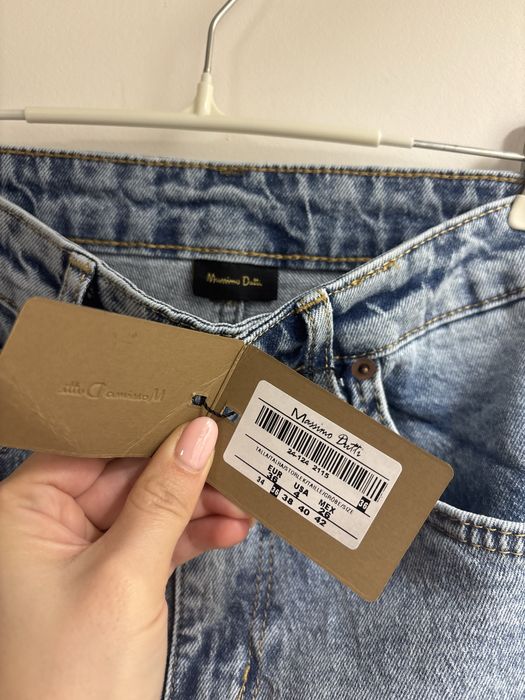 Blugi Wide leg - Massimo Dutti - noi, cu eticheta - S/36