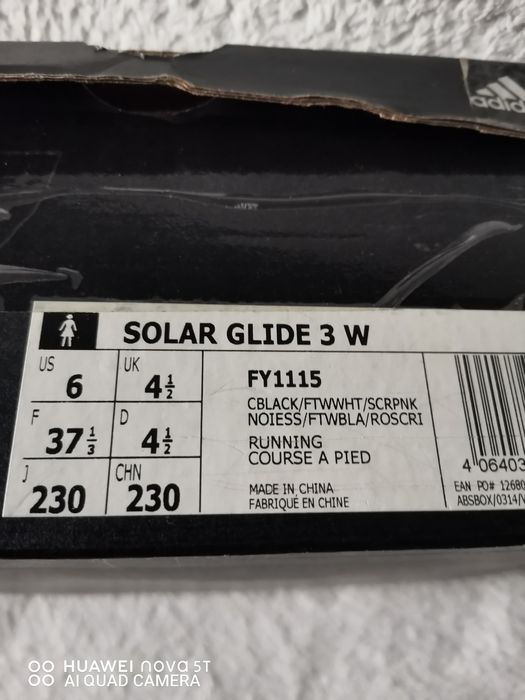 Adidas solar glide 3w.