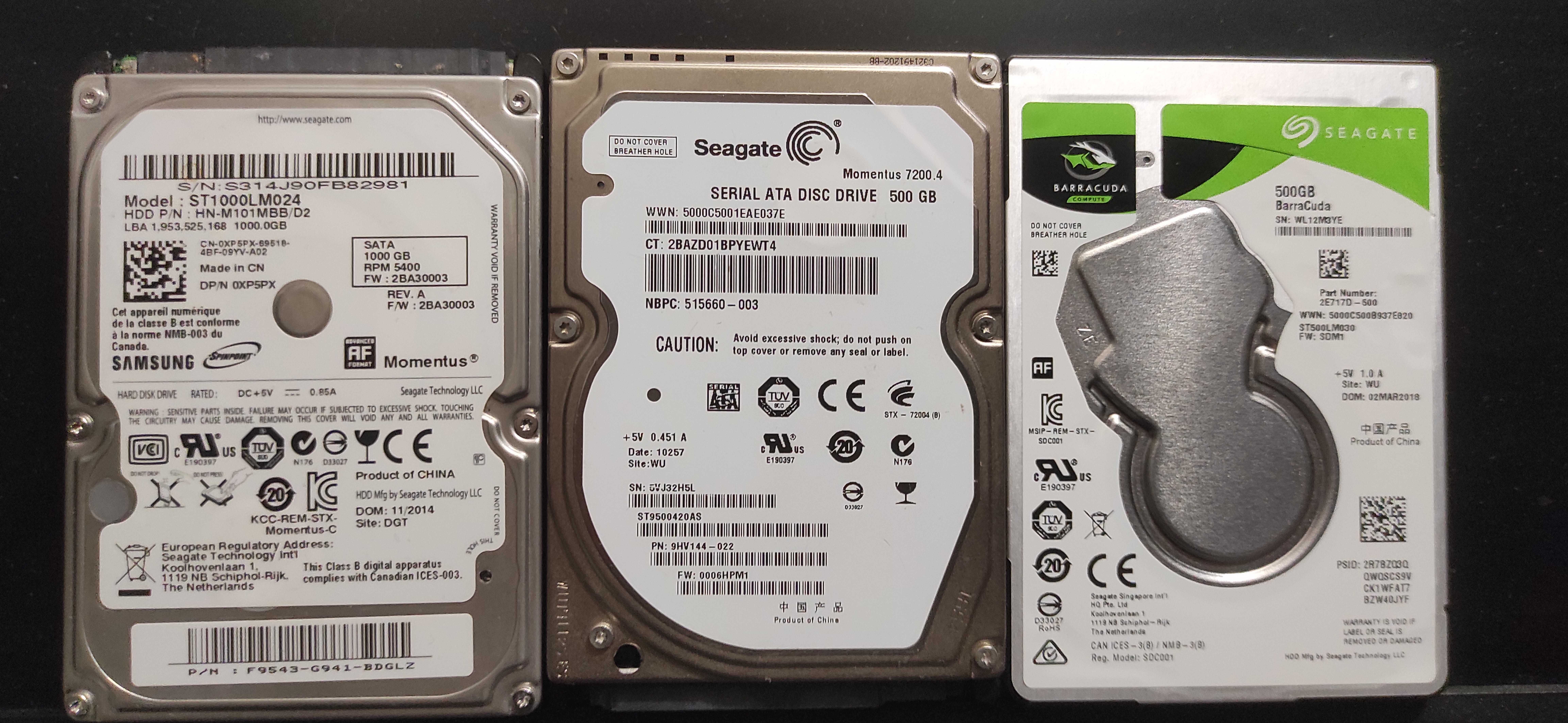 Твърди дискове Seagate