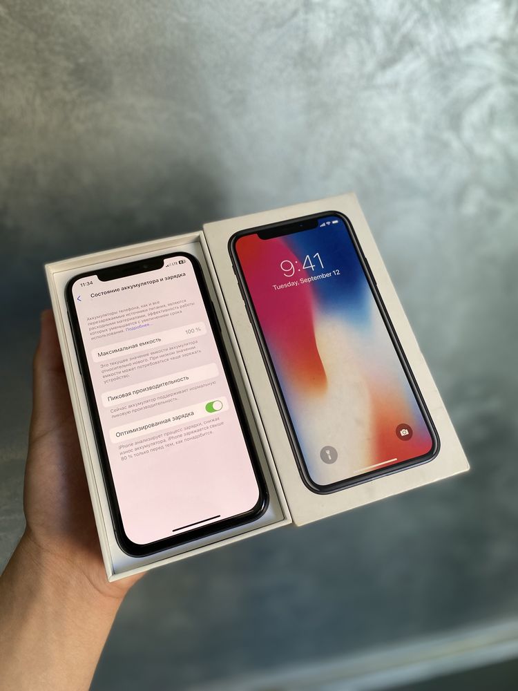 iPhone X                      .