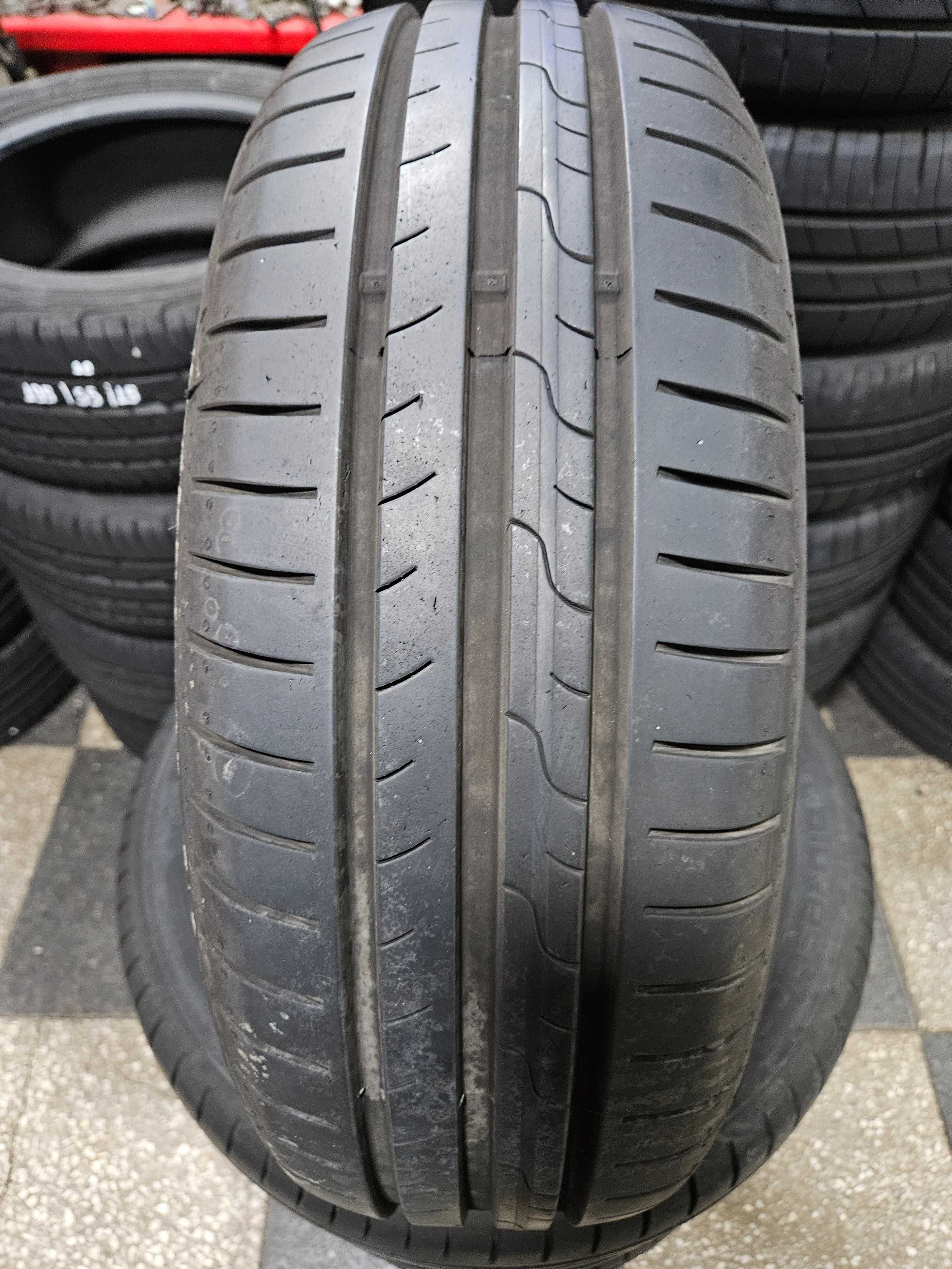 4бр 195/65/15 DUNLOP 7мм грайфер дот:4321 безплатен монтаж