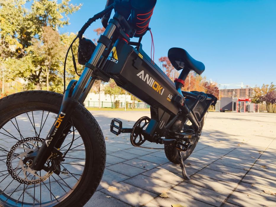 Bicicleta electrica Aniioki A8 Pro Max 52V 60Ah (Cu garanție)