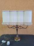 Lampa vintage, abajur textil