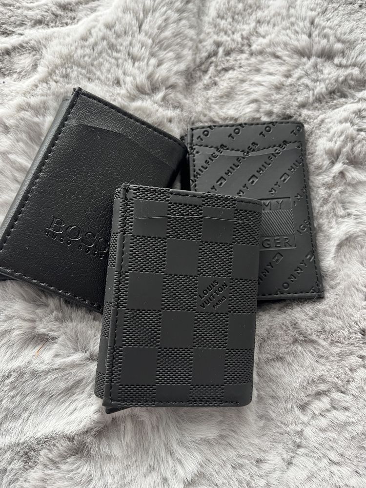 Мъжки портмонета/портфейли Gucci, Boss, LV