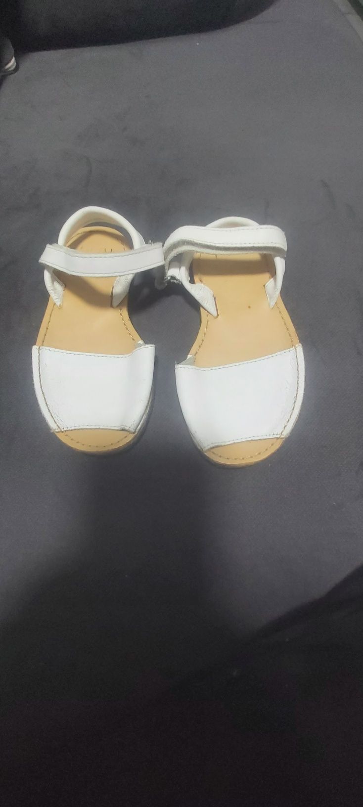Sandale copii albe