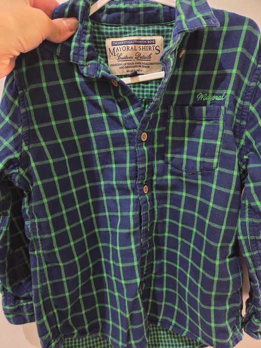 Детска оригинална риза mayoral shirts за 4г