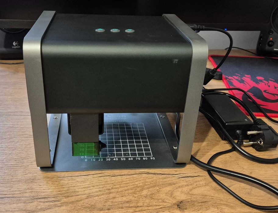 Vand gravator CNC laser IKLESTAR TX 5.5W cu aplicatie si Bluetooth