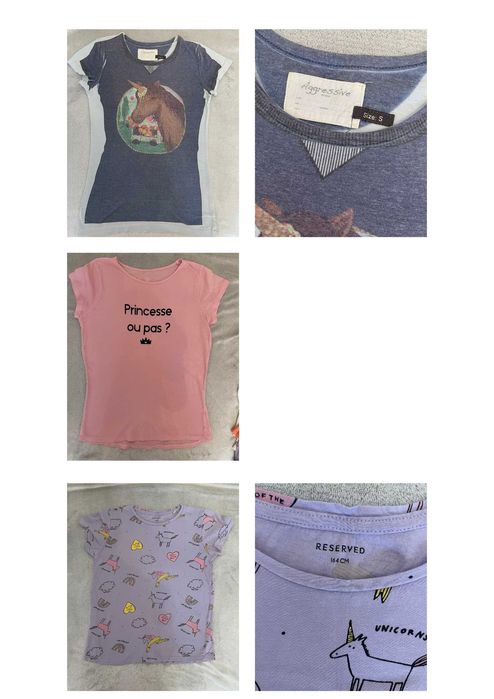 Lot de tricouri dama