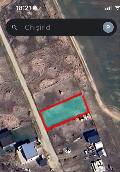 Vând teren Chisirid - 610 mp