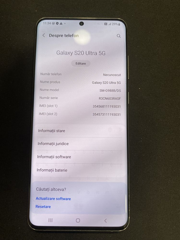 Samsung S 20 Ultra 5G 128 Gb id-kei566