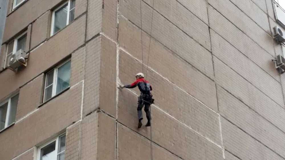 Высотные работы, промышленные альпинисты